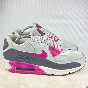 Nike Air Max 90 White Pink Blast Women’s Shoes (size 10.5)